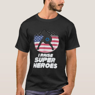 I Raise Super Heroes Super Dad Super Mum T Shirt