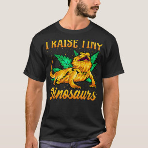 I Raise Tiny Dinosaurs Bearded Dragon Shirt Mum Da