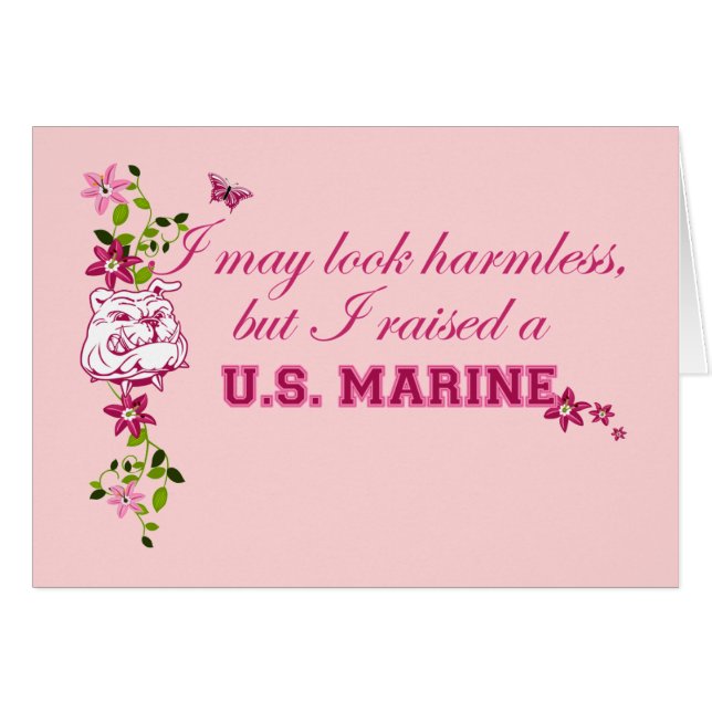 I Raised A Marine (Front Horizontal)