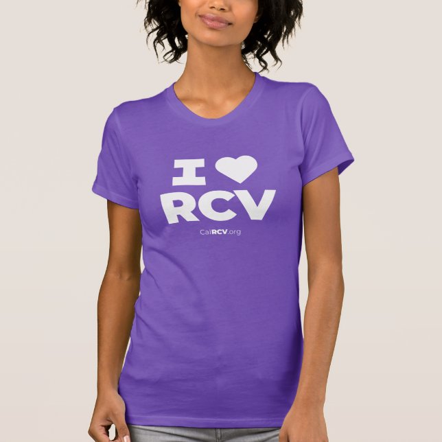 I ❤️ RCV T-Shirt - Women's Slim Fit (Front)