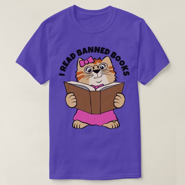 I Read Banned Books5 T-Shirt (Design Front)