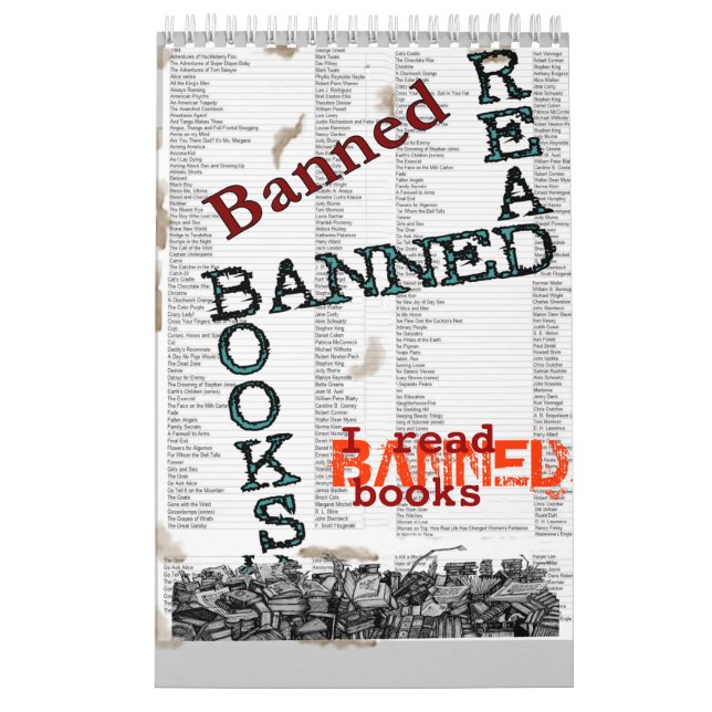 I read BANNED books..2023 Calendar (Cover)