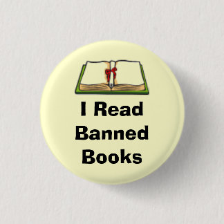 I Read Banned Books 3 Cm Round Badge