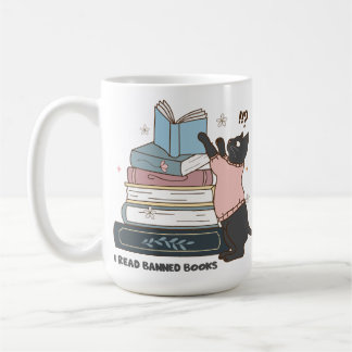 I Read Banned Books - Book Lovers Coffee Mug