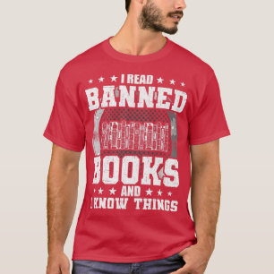 I Read Banned Books Book Lovers Reading  T-Shirt