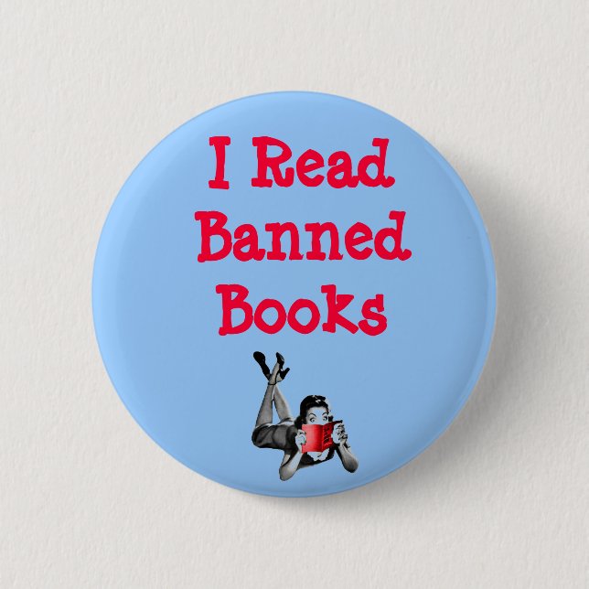 I Read Banned Books Button (Front)