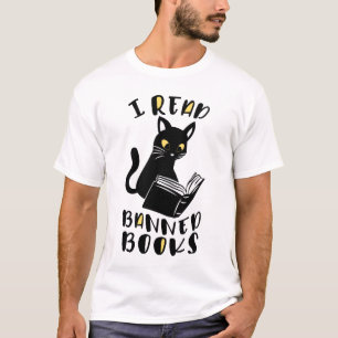 I read banned books Cat T-Shirt