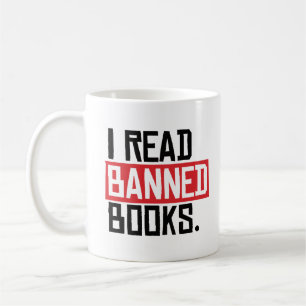 I Read Banned Books Coffee Mug