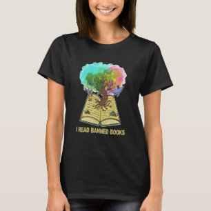 I Read Banned Books I Survived Reading Banned Book T-Shirt