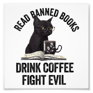 I Read Banned Books Lover BookWorm Love Banned Boo Photo Print