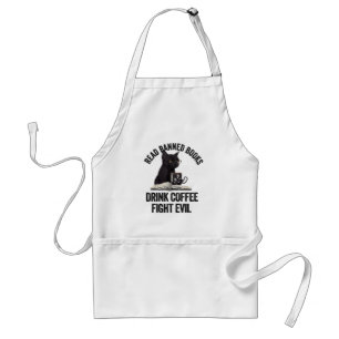 I Read Banned Books Lover BookWorm Love Banned Boo Standard Apron