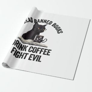 I Read Banned Books Lover BookWorm Love Banned Boo Wrapping Paper