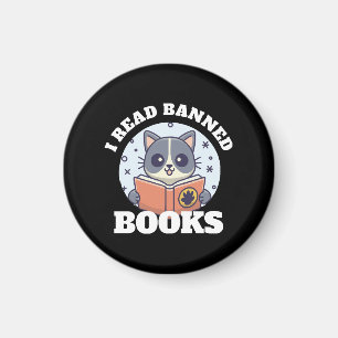 I read banned books magnet
