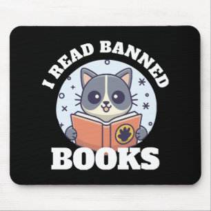 I read banned books mouse mat