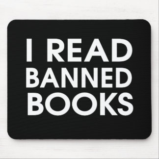 I Read Banned Books Mouse Mat