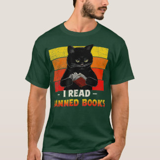 I Read Banned Books Week Librarian Freadom Reader  T-Shirt