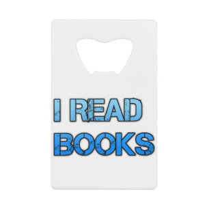 I read books