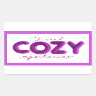 I Read Cosy Mysteries Stickers