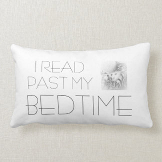I read past my bedtime pillow