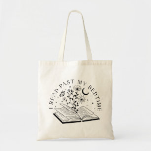 I Read Past My Bedtime Tote Bag