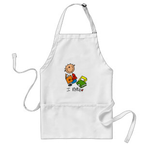 I Read Standard Apron
