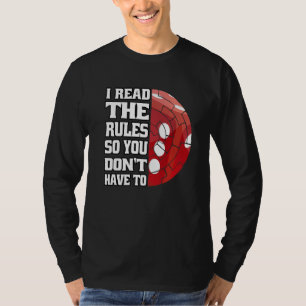 I Read The Rules So You Don't Have To Board Games T-Shirt