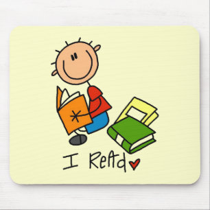 I Read Tshirts and Gifts Mouse Mat