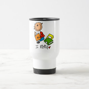 I Read Tshirts and Gifts Travel Mug