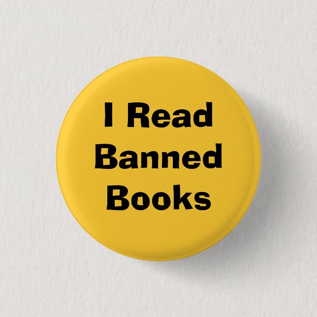 I ReadBannedBooks 3 Cm Round Badge (Front)