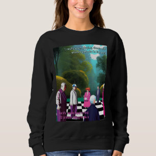 I really love playing chess with elderly people sweatshirt