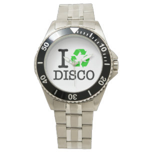 I Recycle Disco Watch