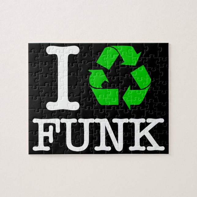 I Recycle Funk Jigsaw Puzzle (Horizontal)