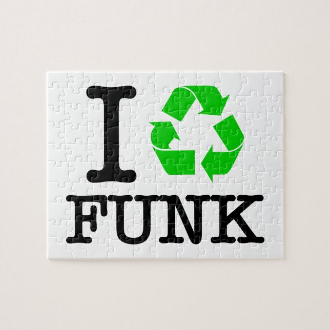 I Recycle Funk Jigsaw Puzzle (Horizontal)