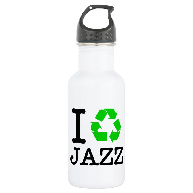 I Recycle Jazz 532 Ml Water Bottle (Front)