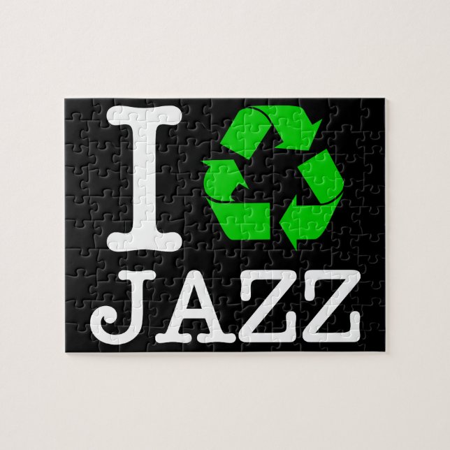 I Recycle Jazz Jigsaw Puzzle (Horizontal)