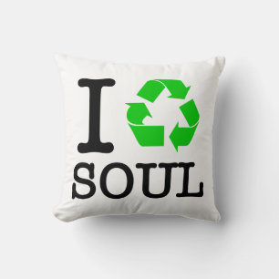 I Recycle Soul Cushion