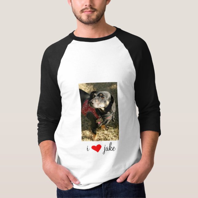 i [REDheart] jake T-Shirt (Front)