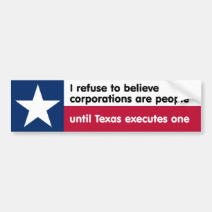 I refuse to believe... bumper sticker