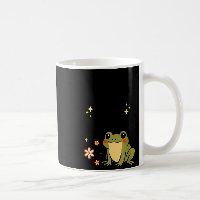 I Refuse To Lose My Whimsy – Cute Frog Quote Funny Coffee Mug (Right)