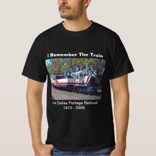 I Remember The Train - Les Dalles Portage Railroad T-Shirt