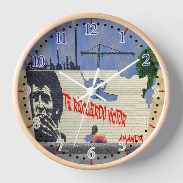 I remember you Victor Clock (Front)