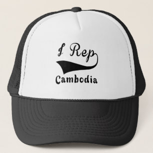 I Rep Cambodia Trucker Hat