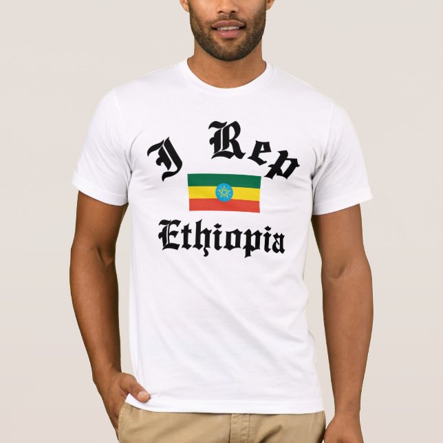 I rep Ethiopia T-Shirt (Front)