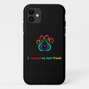 I Rescued My Best Friend Dog iPhone 6 Case