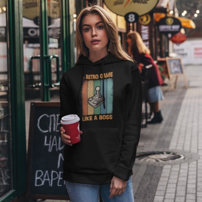 I Retro Game Like A Boss - Video Game Hoodie (Creator Uploaded)