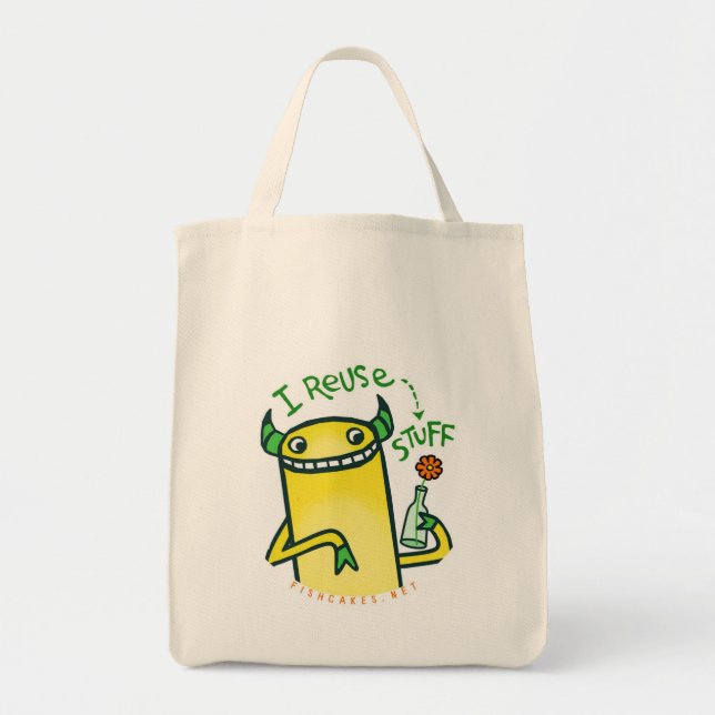 I Reuse Stuff -- bags (Front)