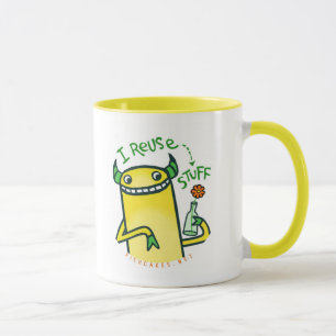 I Reuse Stuff -- mugs