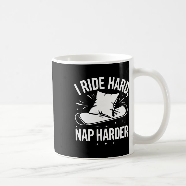 I Ride Hard  Coffee Mug (Right)