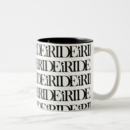 I ride Two-Tone coffee mug