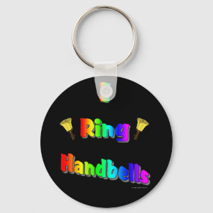 I Ring Handbells Key Ring